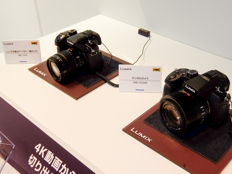 LUMIX DMC-GH4やLUMIX DMC-FX1000も