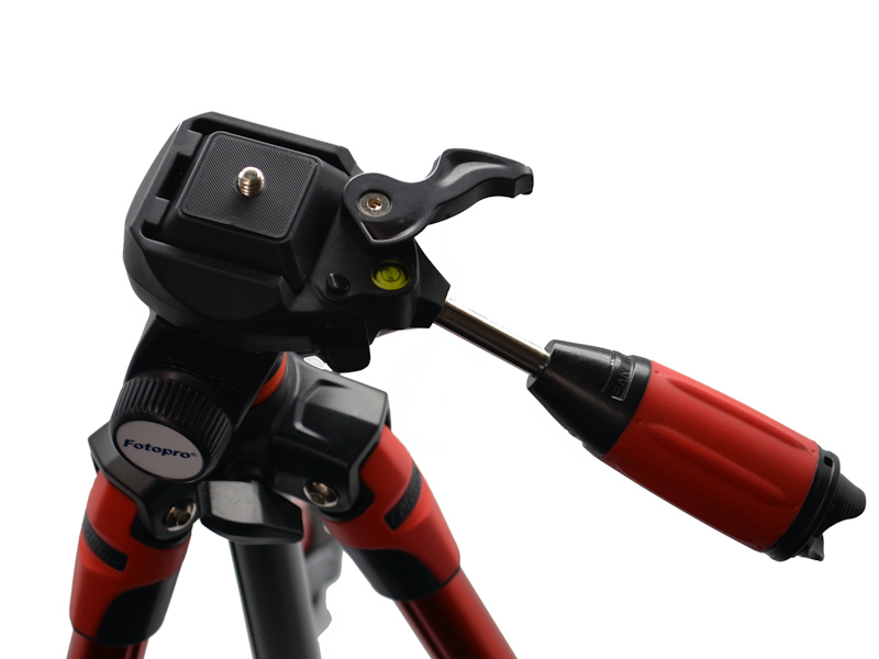 クイックシューはダブルロックで留めている