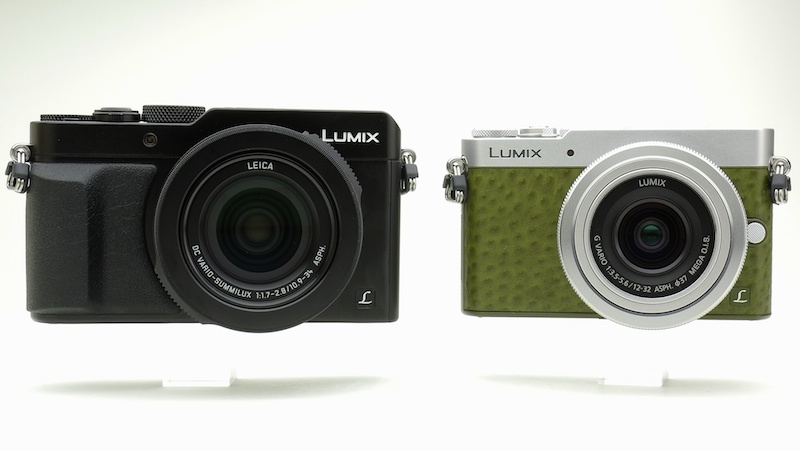 LUMIX GM5（右）と比較