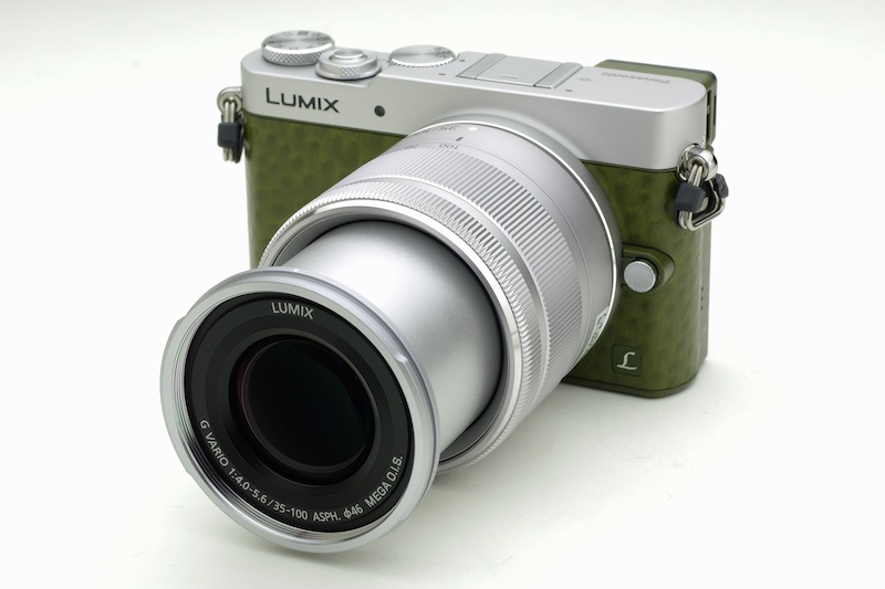 同じく10月23日発売のLUMIX G VARIO 35-100mm/F4.0-5.6 ASPH./MEGA O.I.S.。これもGMシリーズとの組み合わせを考慮して作られている