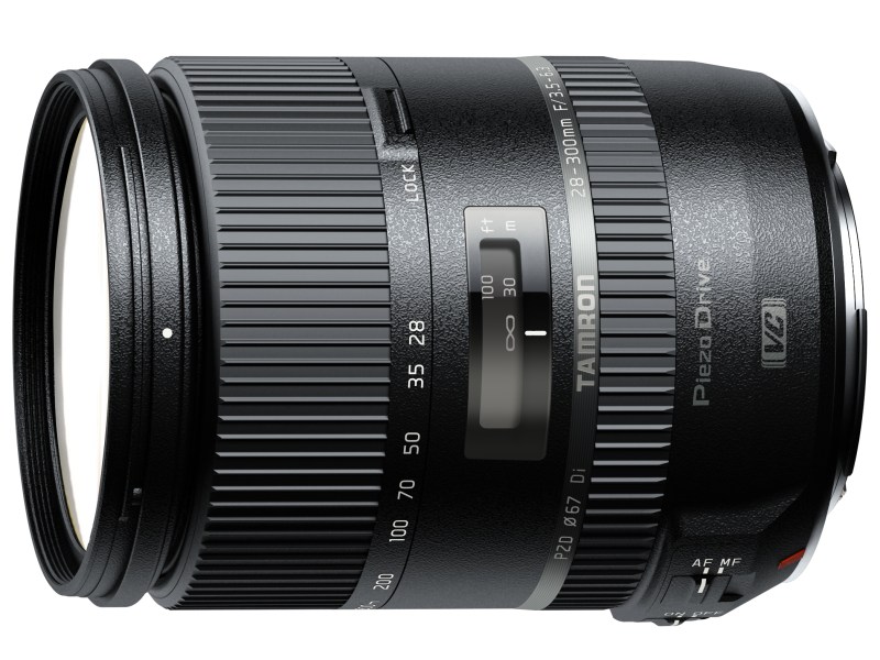 簡易防滴に対応した最新の35mmフルサイズ機用レンズ「28-300mm F/3.5-6.3 Di VC PZD （Model A010）」