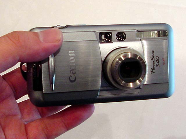 キヤノンPowerShot S40（PC Watch撮影）