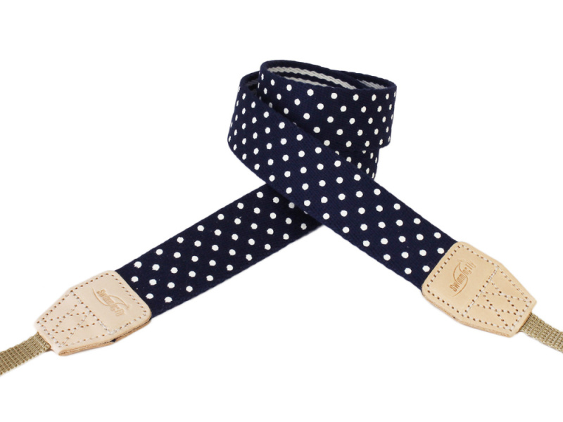 ポルカドット ネイビー