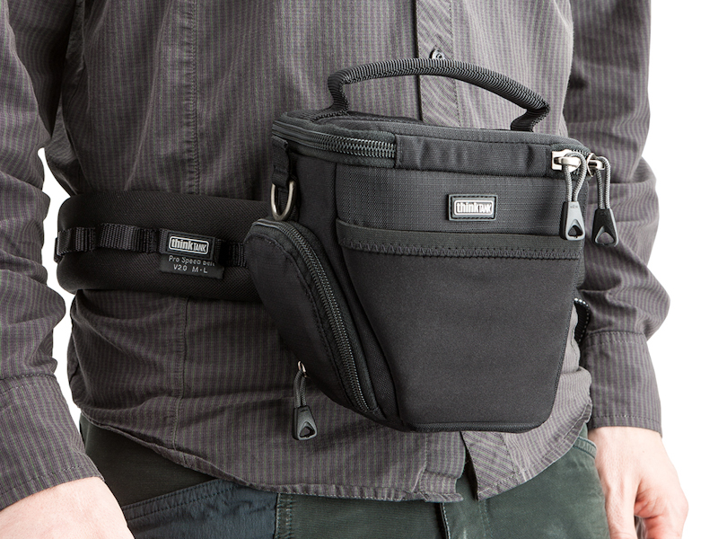 プロスピードベルトと組み合わせた装着例