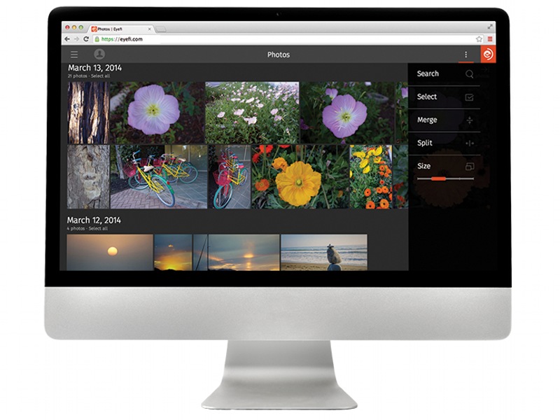 Eyefiクラウドのイメージ