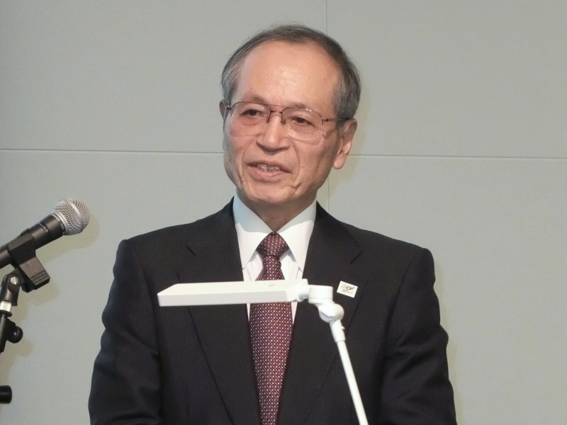 CIPA代表理事会長の内田恒二氏