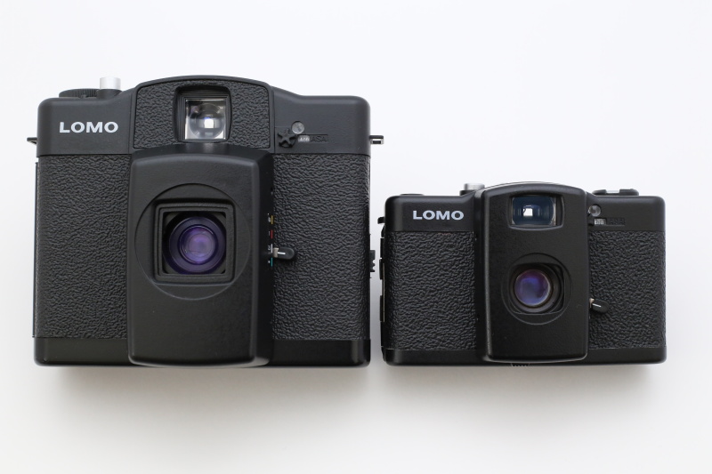 LC-A+（右）をそのままノッポにしたような風貌のLC-A 120（左）