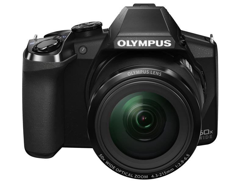 OLYMPUS STYLUS SP-100EE。ドットサイト式照準器を世界で初めて内蔵したデジタルカメラ