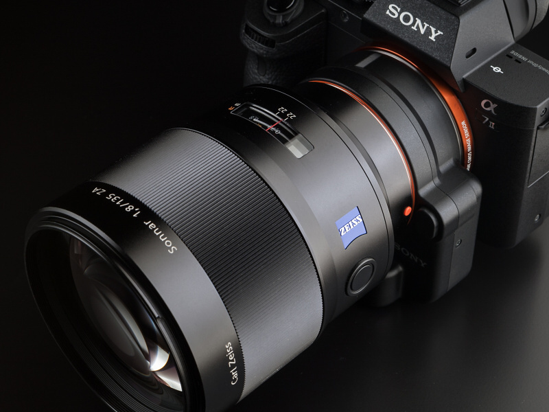 Sonnar T* 135mm F1.8 ZA + LA-EA4