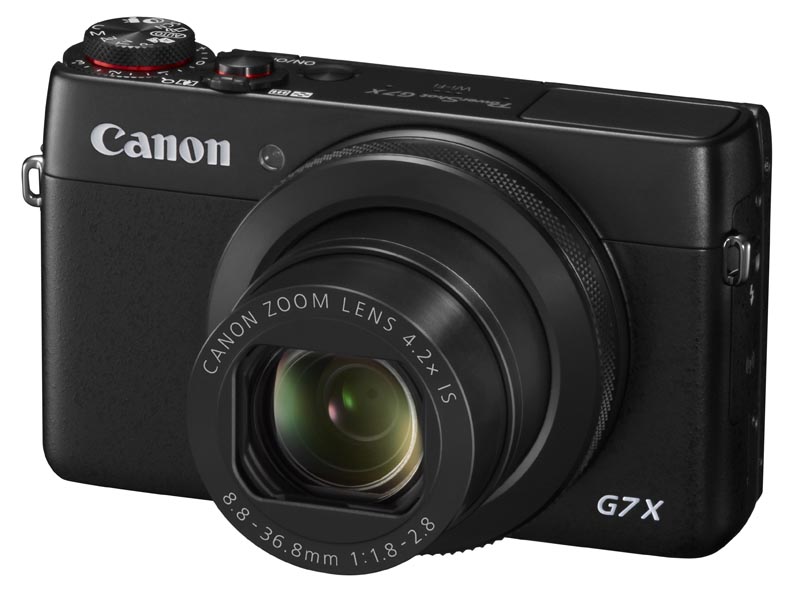 1型センサーを搭載したコンパクトデジタルカメラ「PowerShot G7 X」