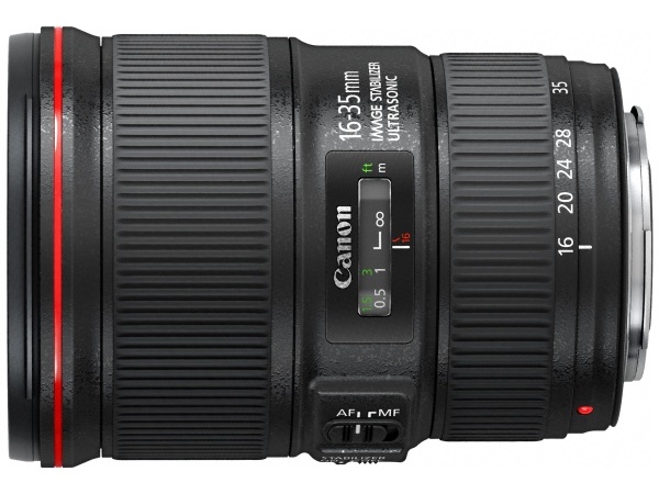最新の広角ズームレンズ「EF 16-35mm F4L USM」
