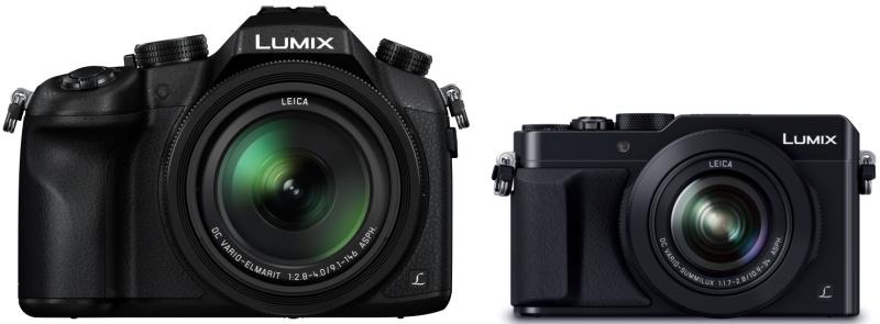 ボディサイズが大きいと録画時間が有利。4K録画時間はFZ1000（左）が約110分なのに対して、LX100（右）は約90分