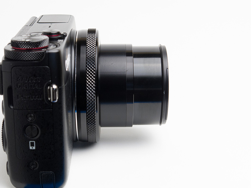 アダプターを装着したところ