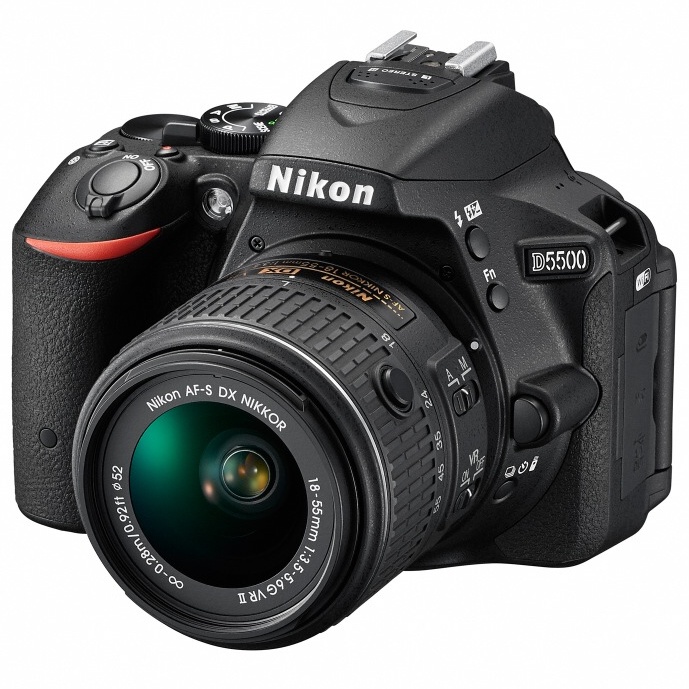 賞品のD5500 18-55 VR IIレンズキット