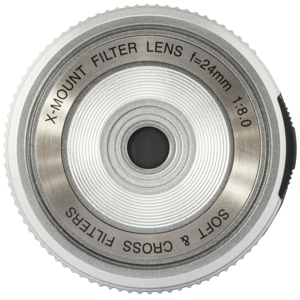 レンズカバーに設定したところ