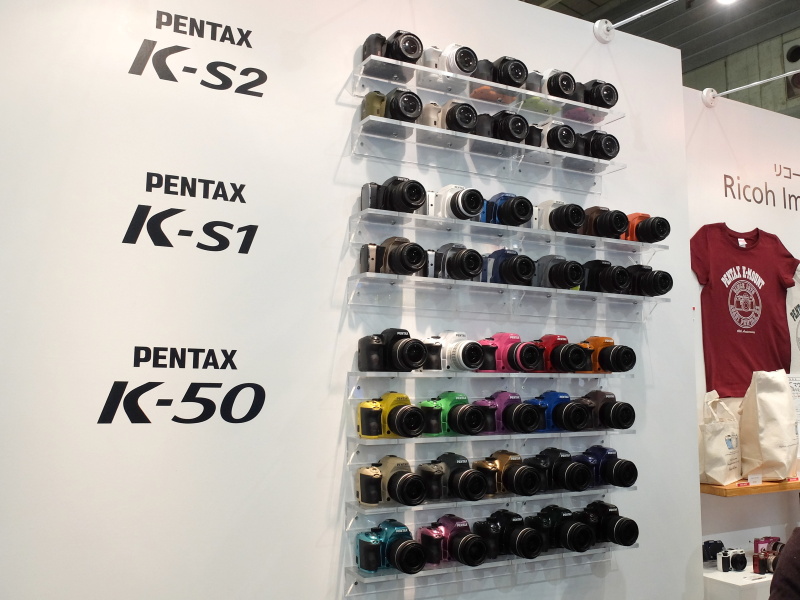 カラーバリエーションが勢ぞろい