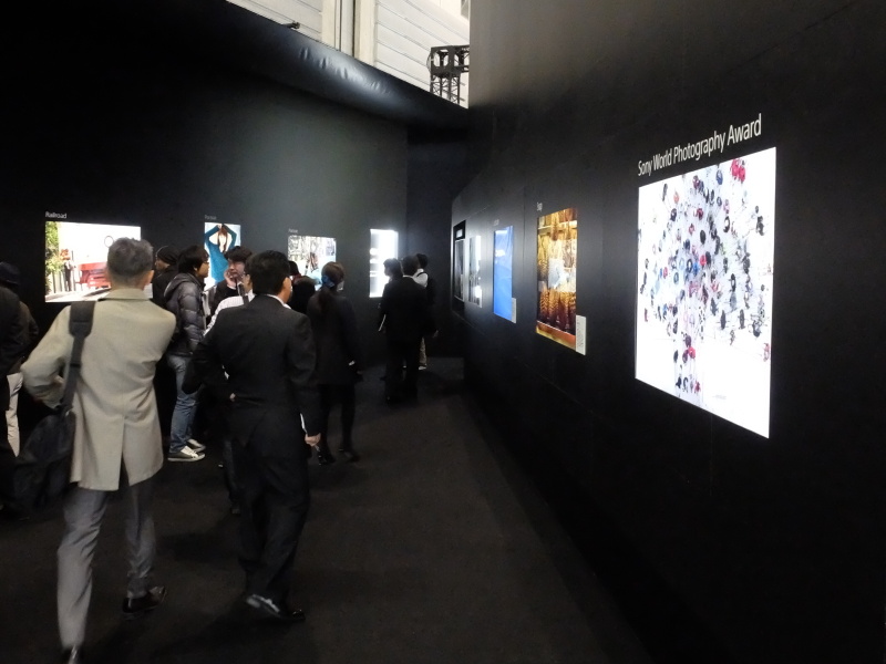 「4K Photo Museum」では、αシリーズで写真家が撮影した作品を4Kテレビを使って展示していた
