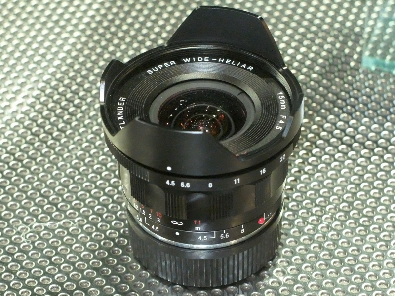 SUPER WIDE-HELIAR 15mm F4.5 Aspherical（VMマウント）