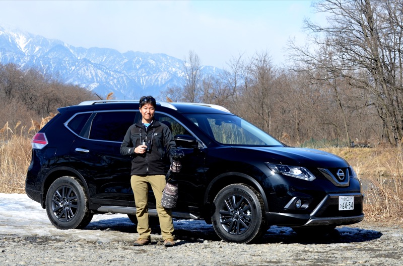 今回の撮影行の相棒は日産エクストレイルの最新モデル「20XブラックエスクトリーマーX “エマージェンシーブレーキ パッケージ”」