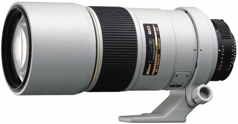 Ai AF-S Nikkor 300mm f/4D IF-EDにはライトグレーがあった