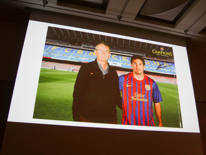 バルセロナで撮影