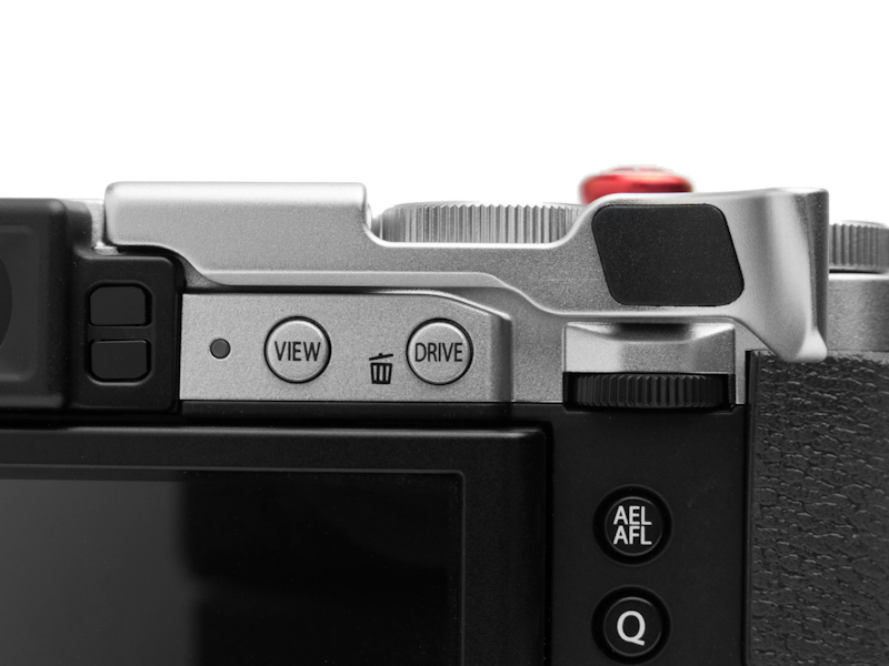 指当て部分にはシリコンパーツを用いた