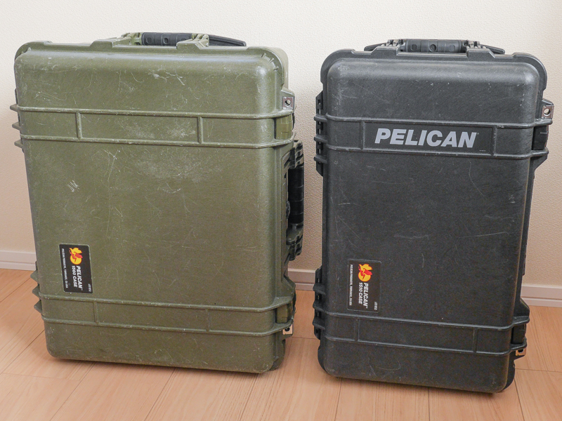 ペリカンのハードケースを愛用