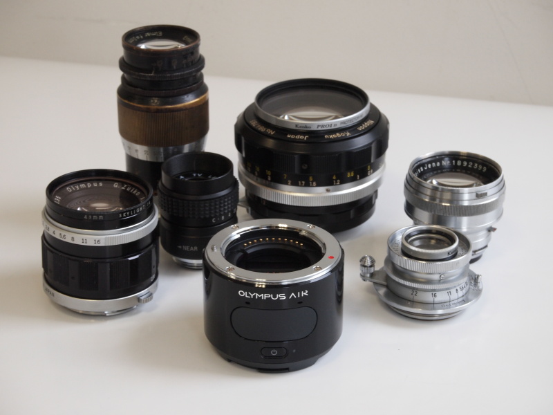 「OLYMPUS AIR A01」とオールドレンズ
