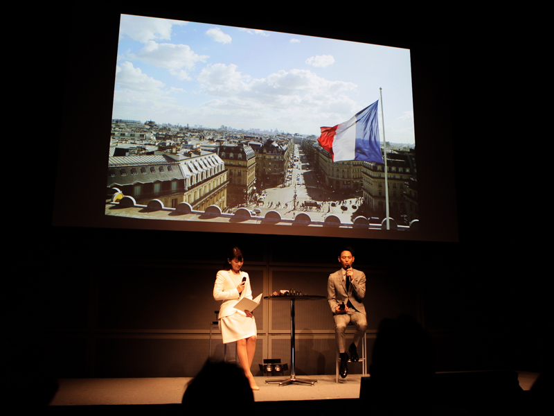 妻夫木さんが自らEOS M3で撮影した写真も披露された