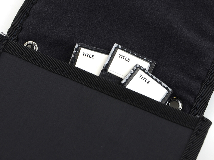 フィルター名を書き込める見出しを備える