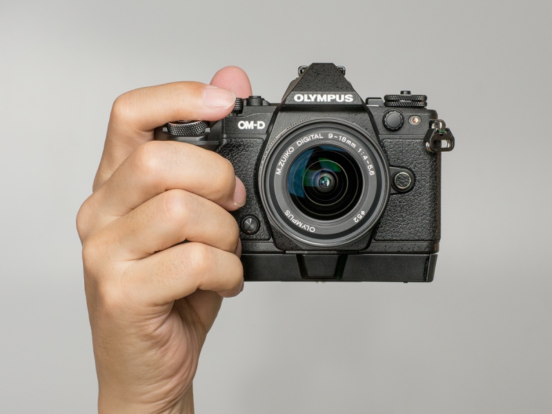 ホールドした状態。