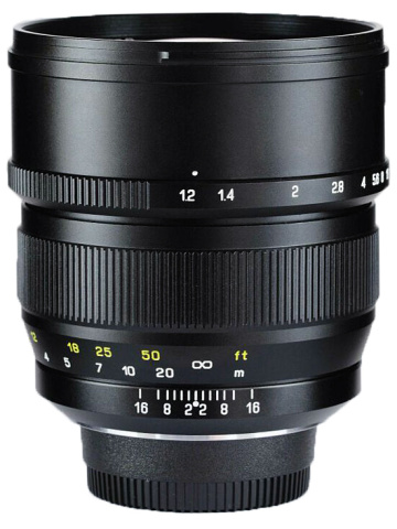 海外発表：フルサイズ85mm F1.2のMF大口径中望遠レンズ - デジカメ