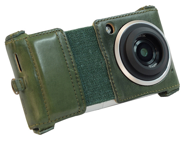 COTTA CM1専用レザージャケットを装着したところ