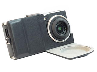 COTTA CM1専用ハードジャケットを装着したところ