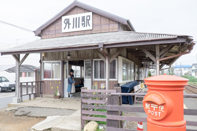 マスダユリさん。「かわいい銚子電鉄の電車や駅舎などを撮るきょん♪さんの遠足について行って、ゆるかわ写真のコツや『レトロ』というテーマにあった作品づくり、そしてお借りしたX-T1の機能のすごさなどを楽しく勉強できました!」