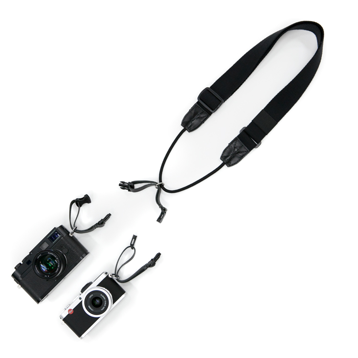 オプションパーツを利用すれば、ストラップを外さずにカメラを付け替えられる