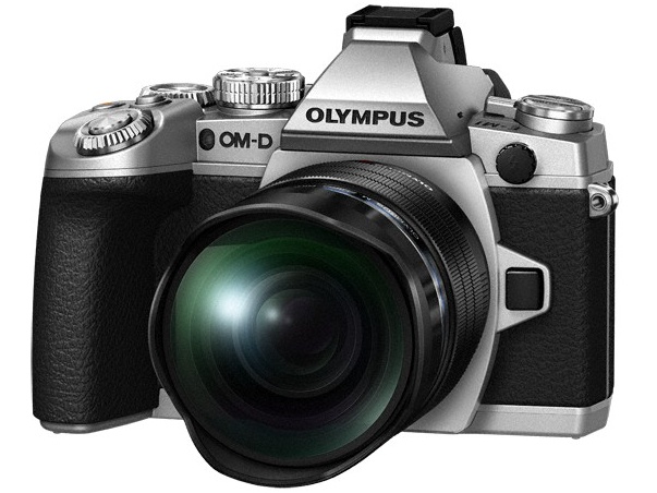 OLYMPUS OM-D E-M1に装着したところ