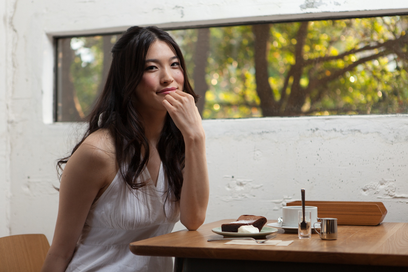 電球の影響がなくさわやかな仕上がりとなった。1/100秒 / F2.8 / ISO200