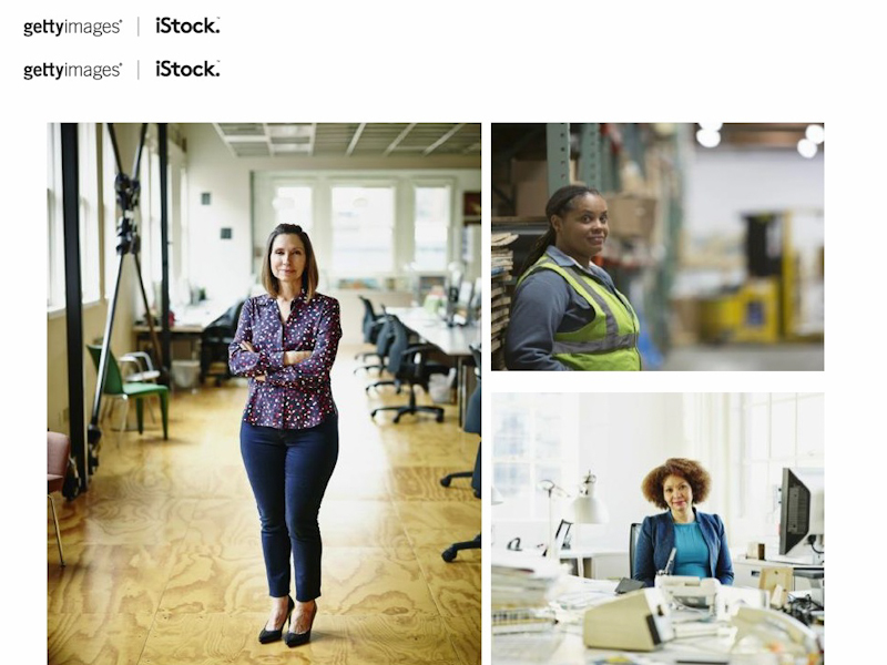 売れ筋の女性の写真も、特にモデル体型というわけでもない普通の人たち