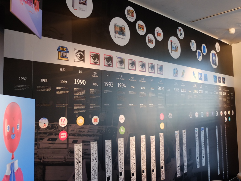 25年を振り返る展示