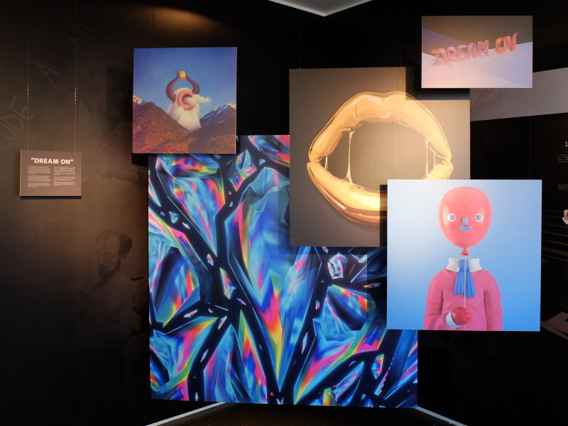 Dream On。Aerosmithの同名曲をバックに