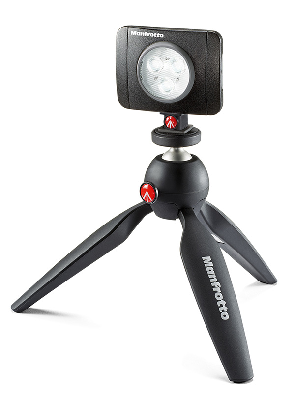 LUMIE PLAY LED, PIXI ミニ三脚 黒 KIT