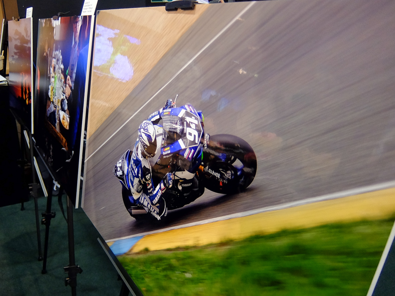 X-T10で撮影した作品も展示されていた