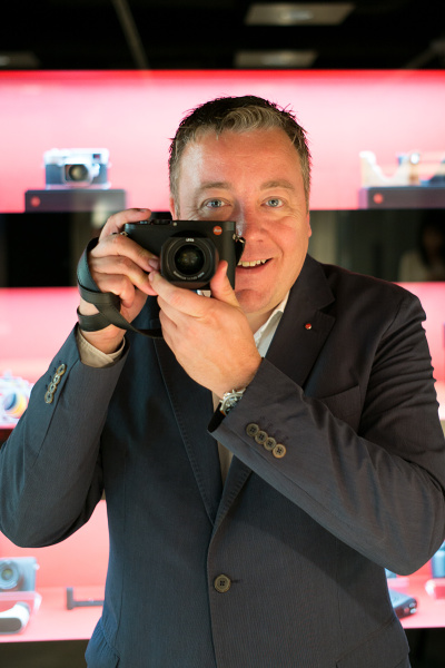 ライカカメラ社プロダクトマネージメントディレクターのステファン・ダニエル氏