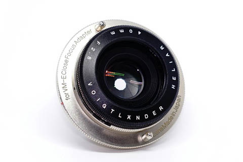 ミラーレスで新品&お手軽MFレンズに挑戦！：フォクトレンダー HELIAR