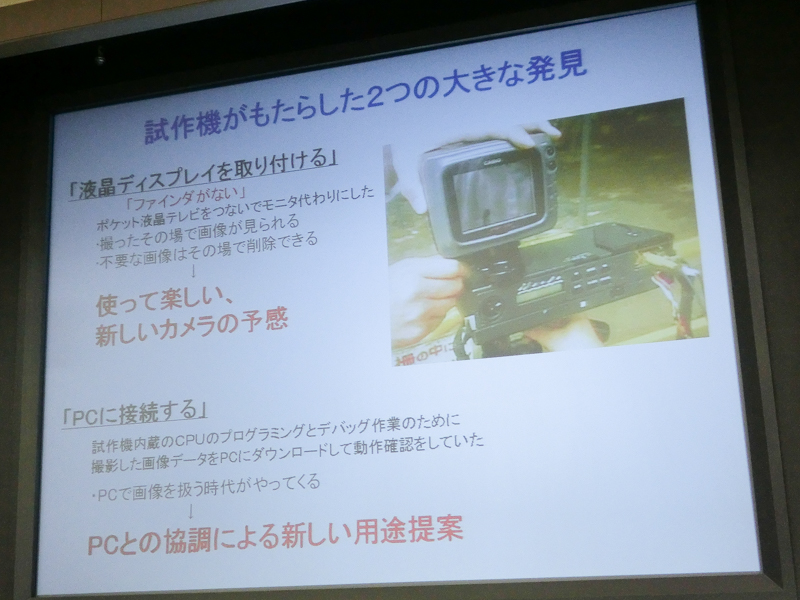 DC-90に液晶モニターを付けたところ