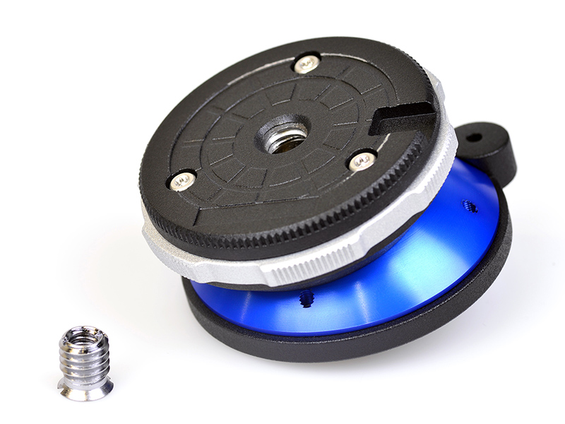 ダブルネジアダプターを外すと3/8-16UNCに対応