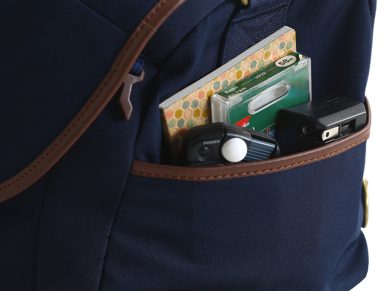 サイドポケットの収納例