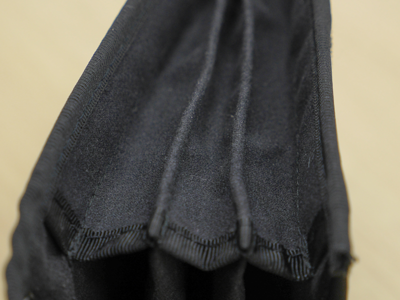 マチ部分もしっかりしている