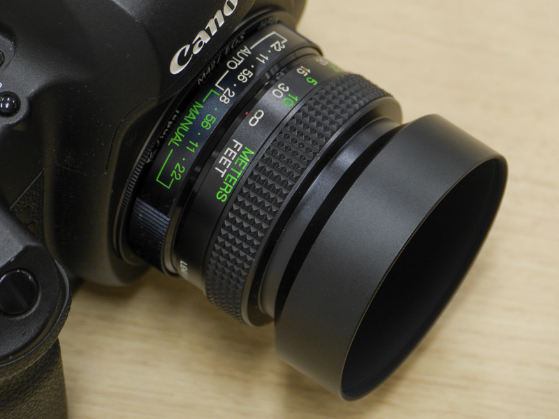 レンズ鏡胴との繋がりが素晴らしい